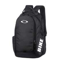 Backpack Bag Various Colors Reinforced Gym College Promotional - 黑與白 - 查看 2