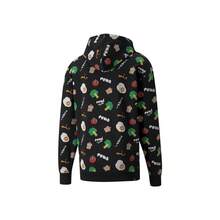 Puma Unisex Outdoor Sports Knitted Graffiti Sweatshirt 533200 - Black - View 2