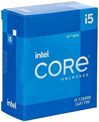 Intel Core I5-12600K Processor 20MB Smart Cache Box - Blue - View 1