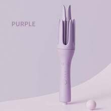 32毫米自动卷发棒，电动旋转卷发器，3档温度设置，智能温控，每次都能打造完美卷发，防烫伤，快速自动旋转造型，轻松打造大波浪卷发，操作简便，适合初学者，是情人节和节日送礼的完美之选，也适合送给女性。 - 美規A型插(110-127V) - 查看 7