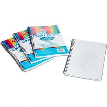 And Doug MiniSketch SpiralBound Pad 6 X 9 Inches 4Pack - White - View 6