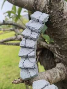 1 件模型石阶微景观山路台阶石板路沙坑小路微型楼梯踏脚石 - 彩色 - 查看 11