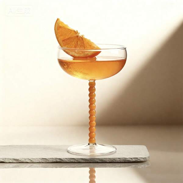 1 pièce Verre à vin créatif et coloré au design de bonbon gélifiés, verre à cocktail/champagne vintage pour usage domestique