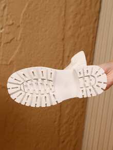 Botas de tobillo para mujer, de unicolor, con estilo universitario elegante, casual, para ir al trabajo, al aire libre, de fiesta, sexy, de boda, estilo universitario casual, de vacaciones, de boda, de resort, de fiesta, de oficina, al aire libre, para todas las estaciones, con suela gruesa cómoda y tacón ancho con punta redonda, botas sencillas para ir al trabajo, botas cortas casuales, botas elásticas negras de moda para eventos de fiesta