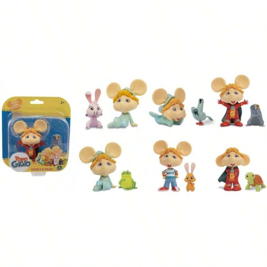 Minifigura Mouse Gigio Blíster Doble G, 6 Modelos Aleatorios - Coleccionable - 1 - Ver 1