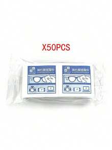 100入組/套一次性鏡片清潔濕巾,防霧布擦拭金屬珠寶、眼鏡、手機屏幕