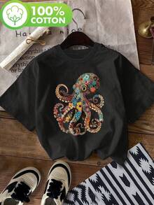 Women T-Shirts - Black - View 1