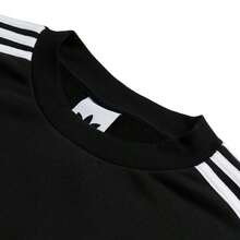 Adidas Men's Oversized Sweatshirt/Pullover, Crew, Casual, Simple, Comfortable, And Sporty Sweatshirt JN9786 - Black - View 3