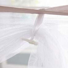 Pop Up Mosquito Net Tent For Bed Portable Double Door Travel Mosquito Net With Net Bottom Foldable 200 X180x150 Cm