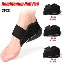 New Types Of Heel Protection Cases, Height-Increasing Pads, Heel Covers, And Silicone Half Pads - S (Tăng 3cm/1,18in) - Xem 2
