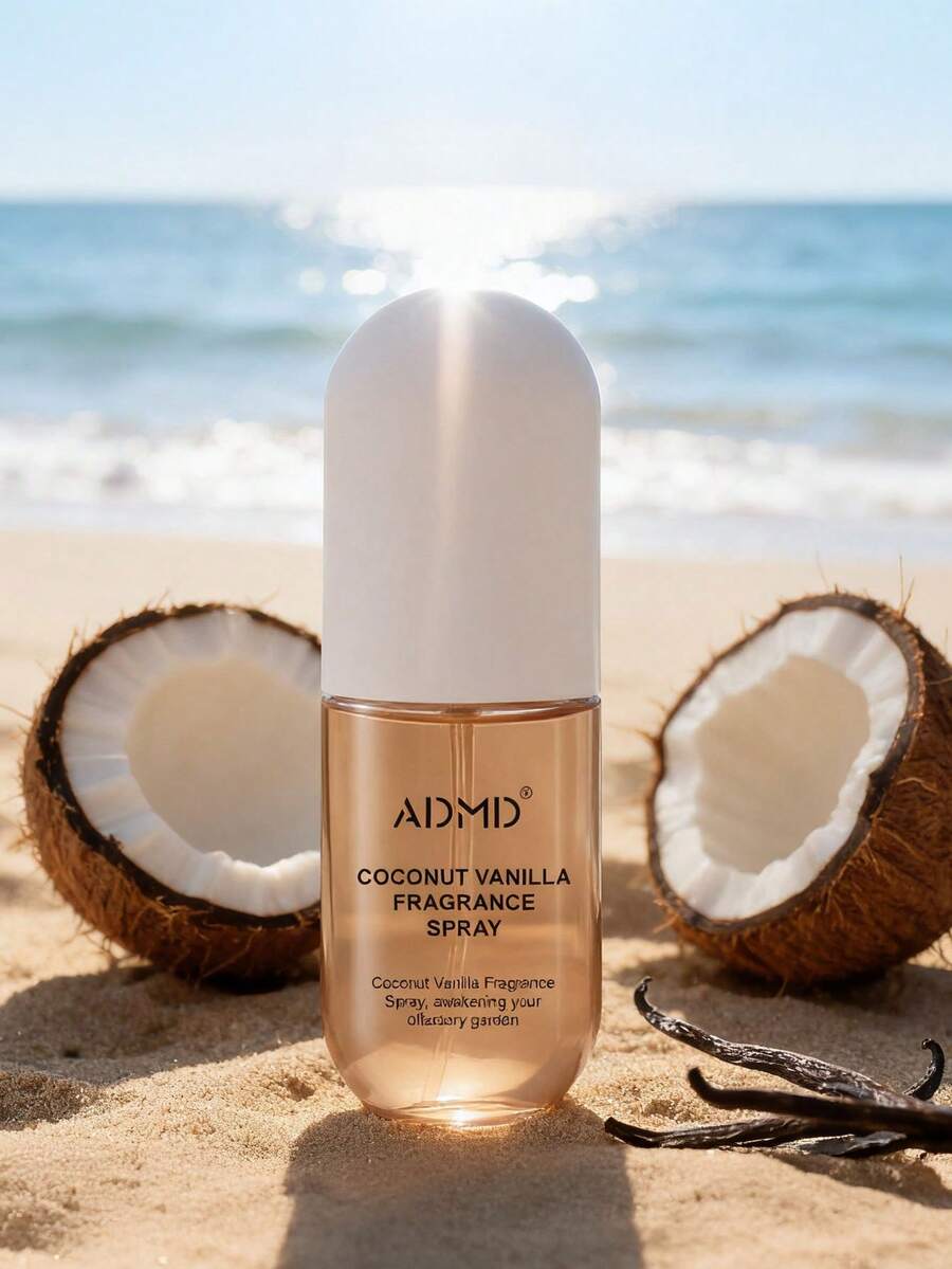 Spray de fragancia de vainilla y coco, ambientador aromático de larga duración, serie de ambientadores de brisa tropical brasileña, fragancia persistente de floral ambarino de cálido sol, orquídea cremosa con notas de frutos secos y azúcar, ciruela, jazmín y vainilla con notas amaderadas, violeta y sándalo, anacardo y caramelo, dragonfruit, jazmín y notas marinas, macadamia australiana y zerumbet, Río de Janeiro, asequible, para el hogar, dormitorio, oficina, accesorios de decoración para el automóvil, regalo de Navidad, adecuado para mujeres - Fragancias múltiples-1 - Ver 1