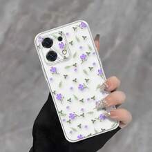 Transparent Phone Case Suitable For Xiaomi Redmi Note 14, Note 14 PRO, Note 14 PRO 5G, 10/10 2022/10 5G/10A/10C/12/12 5G/12C/13/13C/13C 5G/14C 4G, Redmi Note 10 4G/10 5G/10 Pro/10s/11/11S/11 Pro/12/12 Pro/12s/13/13 Pro 5G - Stylish, Cute, Minimalist Design With Animal And Floral Patterns, Perfect Birthday Or Holiday Gift - EH2649 - Màu hỗn hợp 1 - Xem 4