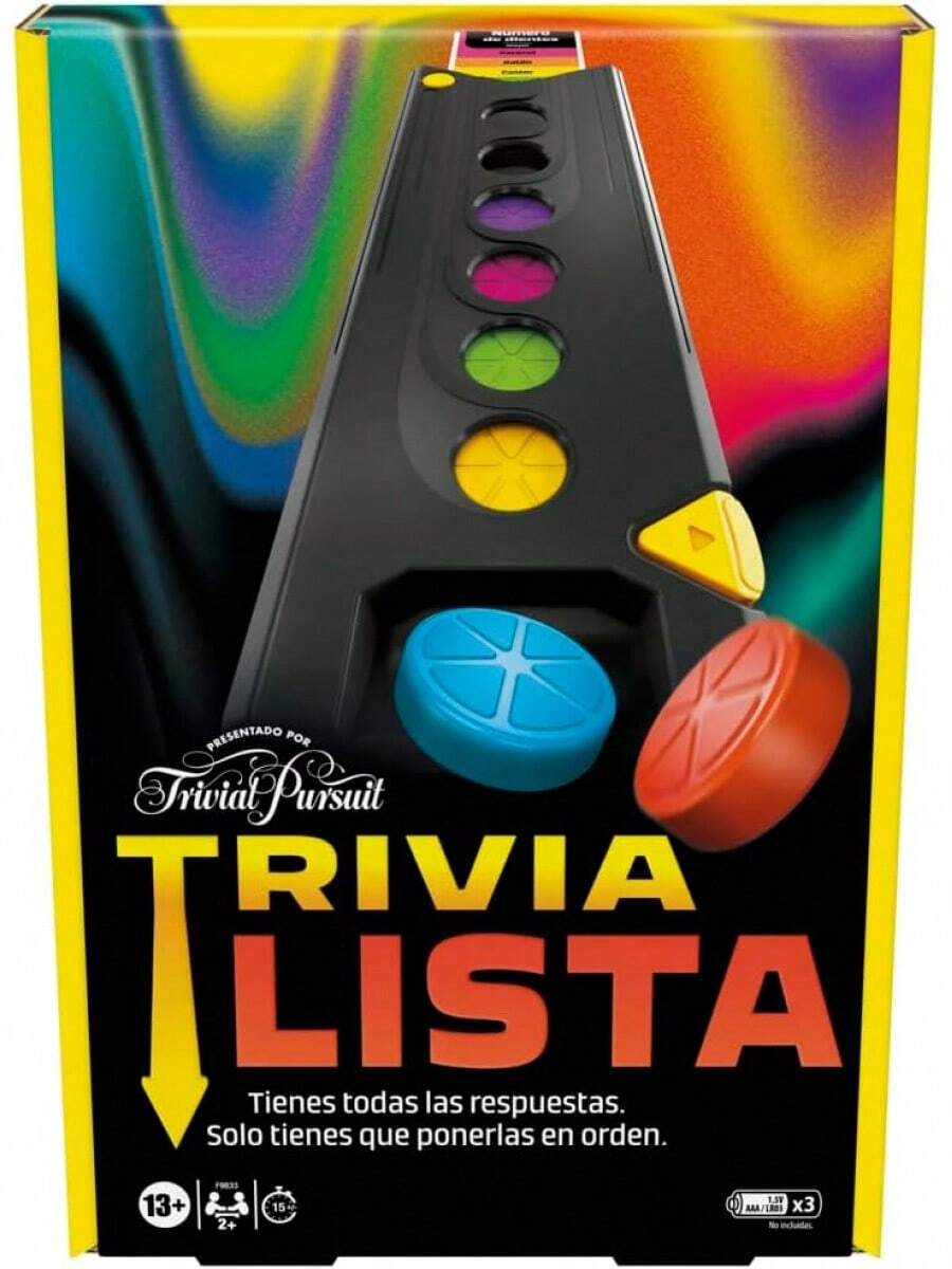 TendenciaHasbro Gaming Juego Trivialista - Juego de Mesa electrónico para Fiestas presentado por Trivial PursuitCalidad premium - 1 - Ver 1