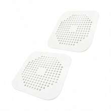 3 Pack Rubber Hair Stopper Drain Catcher Bathroom Sink Strainer Mesh Dense Holes Clog Free Filter Drainage For Shower Tub Sink Hair Stoppers