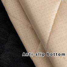 1pc Non-Slip Car Dog Mat, Heavy-Duty Pet Seat Cushion With Rear Extension Pad - Anti-Bite Wearing Floor Liner For SUVs, Sedans & Trucks (Small/Medium Large Breeds) Easy To Clean Durable Polyester Travel Protector, Seat Protector For Dogs, Dog Car Seat Cover Extender, Pet Car Mat,