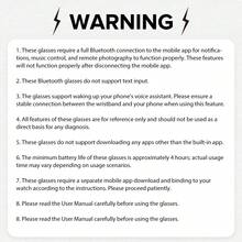 Unisex New Smart Glasses, Fashionable Multi-Function, Can Answer Calls, Control Photography, Play Music - Multicolor - View 9