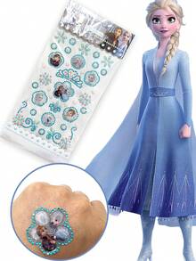 Frozen Princess Crystal Rhinestone Stickers Rhinestone Stickers.Shimmering Rhinestones For DIY Crafts, High-Quality Acrylic Gems, Easy To Apply, Dazzling Decorative Stickers, Compact And Ideal For Creative Projects. - Multicolor - View 9
