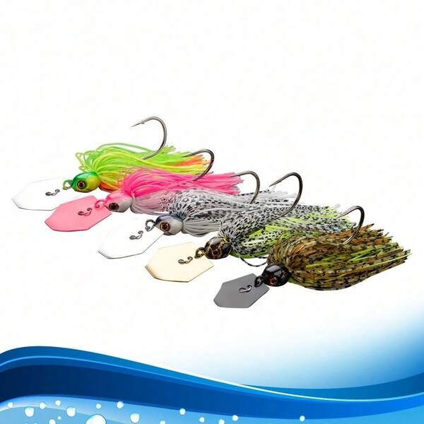 7G/14G/11G/21G Fishing Lure, Spinner Bait, Blade Jig Dancer Buzzbait, Wobbler Chatterbait For Bass Pike Fish