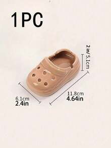 1 件独特的软粘土陶瓷木屐鞋烟灰缸，仿真日常工具设计，适合家庭、办公室、酒店装饰，完美的情人节和新年礼物，春节收藏品