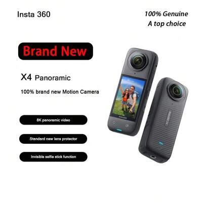  Brand New Insta360 X4 Is A Powerful 360 Degree Action Camera For Vlogging And Digital Photography