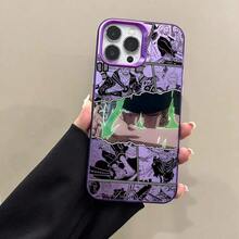 Anime Pieces Zoros Ones Phone Compatible With 17, 16e, 16, 15, 14, 13, 12, 11,, Pro,,, X, XR, XS, 8, 6 Plus - Anti-Drop Matte Back Cover, Mobile Accessory, Printed Design, Casual Userschristmasfall Phone Casephone 17halloween Accessories - 混合顏色 - 查看 2