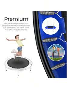 Kids Trampolines - Blue - View 2