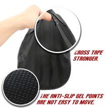 Motorrad Sitzkissen, Druckentlastende Motorrad Luftkissen Sitzauflage - Universelle Passform mit wasserdichtem schwarzem TPU-Material für Cruiser, Motorräder, Elektroroller und Touring-Sättel