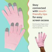 保湿手套，适合干燥双手，蕴含霍霍巴籽油、橄榄油和维生素E凝胶，夜间滋润双手。 - 彩色 - 查看 9