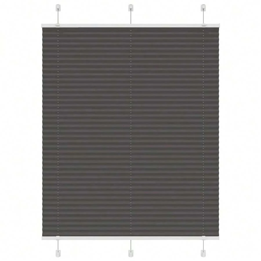 Tenda a rullo nera 110x100 cm larghezza tessuto 109,4 cm - nero - Visualizzare 1