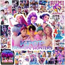 مجموعة ملصقات كرتونية ل- KPOP D/Emon Hunters & H-UNTR/X * SajaBoys | بطراز الغرافيتي | للحقائب والزجاجات المائية وغيرها - بطاقات جمع HD | تتضمن Rumi و Mو Zoey و Jinu | بما في ذلك ممثلي الأصوات | هدية مثالية للمعجبين والمجموعين