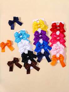 5 pezzi Set di fermagli per capelli a fiocco per animali domestici, fiocchi di raso colorati a doppio strato carini, fermagli per capelli di cani, accessori per capelli di gatti, adatti per Natale, Ognissanti, abbigliamento per animali domestici per vacanze, decorazione quotidiana