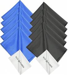 Phone Cleaning Cloth - Blue/Black (12-pack) - View 13