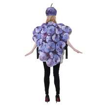 In-Stock New Halloween Stage Performance Costume, Sports Meet Fruit Party Role Play Outfit, Fruit & Vegetable Pattern Fabric Sponge Costume, Wholesale