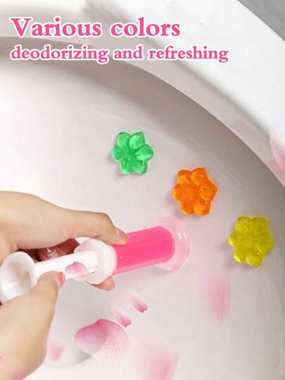 jakehoe 厕所香氛清洁剂，适用于浴室厕所除臭、清洁异味、去除尿渍和水垢，节日送礼佳品（新旧版本随机发货）