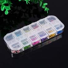 12 colores de flores de uñas secas, arte flores secas reales para decoración de uñas pegatinas de flores 3D accesorios de decoración herramienta de bricolaje para uñas - 1 - Ver 8