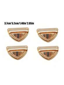 Metal Wallet Clasp With Lock, Thumb Lock Wallet Clasp, DIY Wallet Clasp Accessories Replacement Parts, Great Gift For Friends, Classmates, Family, Relatives, Colleagues, DIY - Multicolor - View 24