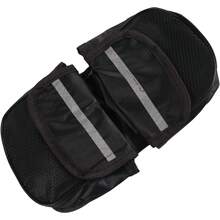 Fydun Bicicleta Bicicleta Ciclismo, Sillín Bolsa de Tubo Frontal Cuadro de Bicicleta Doble Cuadro Bolsa de Alforjas Bolsa Lateral Negro - 1 - Ver 2