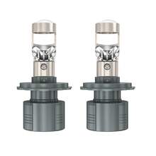 HYNBYZJ 2 件 H7 H4 H11 LED 投影透镜车头灯 9005 9006 HB3 HB4 汽车灯泡 6000K Canbus Turbo 大功率迷你汽车/摩托车灯雾灯 - 白色 - 查看 10