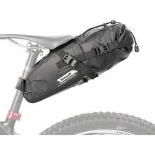 Rhinowalk - Bolsa de sillín de bicicleta impermeable para bicicleta, bolsa de asiento de ciclismo, bolsa de almacenamiento portátil, 1,5 L - 5 litros. - Ver 7