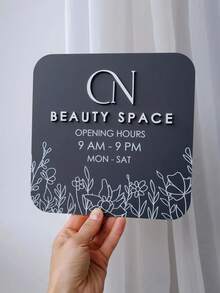 Custom Business Nameplates, Commercial Wall Signs, Personalized Plaques, Restroom Signs, Office Door Signs, Apartment Signs, Hotel Room Signs, Customized Office Door Plates, Company Name Plates, Personalized 3D Acrylic Wall Signs, Hotel Room Number Plates, Restroom Signs, Apartment Signs - Multicolor - View 9