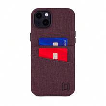 14 Plus Card Case With Built-In Metal Plate For Magnetic Mounting & 2 Card Holder Pockets: Luxe M2 Wallet, Canvas Style Synthetic Leather ( 14 Plus, Burgundy){"Size_name":"14Plus","Color_name":"Burgundy"} - Multicolor12 - View 10