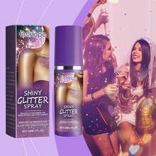 Spray de brillo de luz de estrellas - Spray de brillo de estrellas para el Body, la clavícula y los brazos, adecuado para fiestas en discotecas - Multicolor - Ver 7