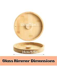 1/2/3/4 件玛格丽塔盐杯套装（带盖）、玛格丽塔鸡尾酒糖杯、竹制玻璃杯边、鸡尾酒和玛格丽塔葡萄酒调酒师工具、糖和盐杯边（最大 4.9 英寸）、木制玛格丽塔盐杯和糖杯边缘、玛格丽塔盐杯边缘套装双孔鸡尾酒盐杯边缘、玛格丽塔鸡尾酒盐杯边缘、鸡尾酒盐杯边缘（木质玻璃杯饮料边缘托盘）