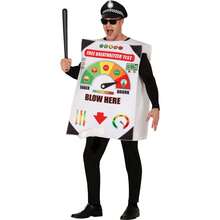 Fiestas Guirca Erwachsenen Alkoholtester Kostüm, Kostüm für Partys und Feiern, Anzug mit realistischem Zubehör für Spaß und thematische Veranstaltungen, in mehreren Größen erhältlich - KOSTENLOSER Versand ✅ Lieferung innerhalb von 24/48 Stunden nach Spanien (Festland) - Verschiedenfarbig - Übersicht 1