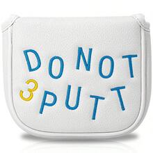 1 High Quality PU Don't Put Free Golf Putter Head Cover, With Magnetic Buckle, Waterproof And Durable Material, Provides Best Protection For Your Club, Black And White For Your Choice - متعدد الألوان - مشاهدة 10