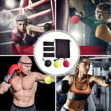 1 Head Mounted Boxing/MMA/Kick Speed And Reaction Training Ball - High Elasticity Bouncing Ball, Fast Movement, Portable And Durable, Suitable For Fitness, Coordination, Speed And Muscle Memory - Boxing, Martial Arts, Home Fitness Equipment (Red/Black) - Ideal Choice For Boxing Enthusiasts And Beginners/Advanced Users - Multi Color Optional - Compact And Durable Design, Boxing/Head Mounted Boxing Reaction Ball, Boxing Reflection Training, Punching Sandbag - Black - View 8