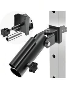 SELEWARE T Bar Row Landmine Attachment For 2" X 2" And 3" X 3" Power Rack, V Bar Row Landmine Handle Attachment For Barbell Bar, Power Cage Landmine Attachment For  Bars Strength Training Bars