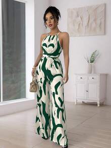 Women Jumpsuits - Green - View 5