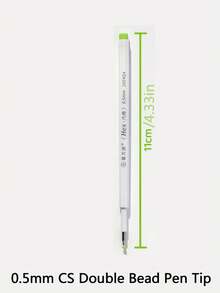 1pc Stress Relief Switch Pen - 0.5mm Smooth Writing Gel Pen With Fingertip Press, Anti-Anxiety Learning Tool, Quick-Drying Ink, Ins-Style Calligraphy Pen Suitable For Students, Relaxing Writing Assistance Tool | Fashionable Pen Body Design | Durable Plastic Pen - Black - View 15