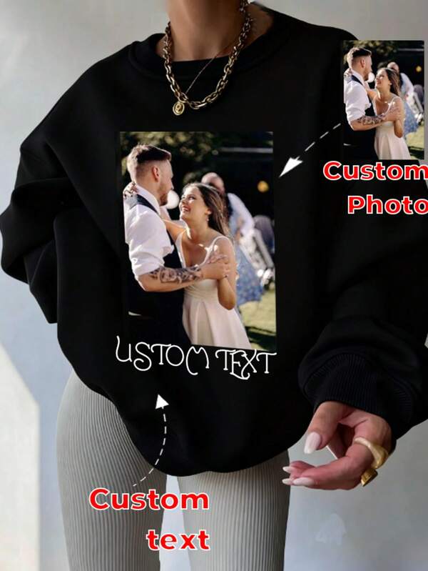 Personalizowane świąteczne bluzy dla par. To spersonalizowane prezenty upamiętniające miłość, prezenty walentynkowe i rocznicowe, które podkreślą Twoją wyjątkową miłość do niego.